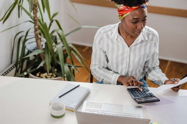 Black Woman Accounting