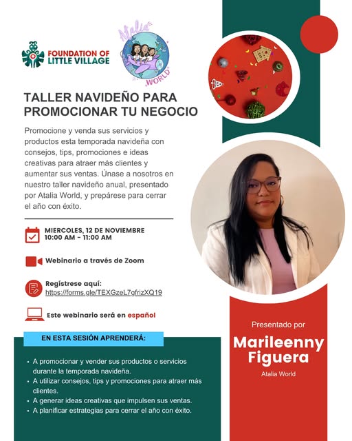 flyer for event with woman on front