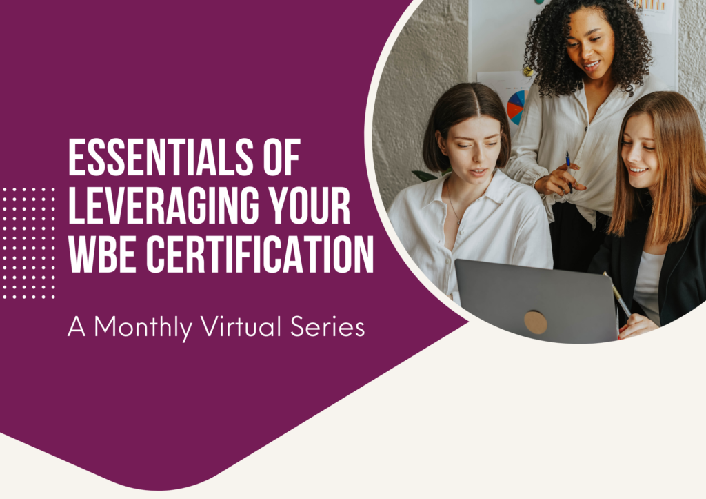 Essentials of Leveraging Your WBE Certification